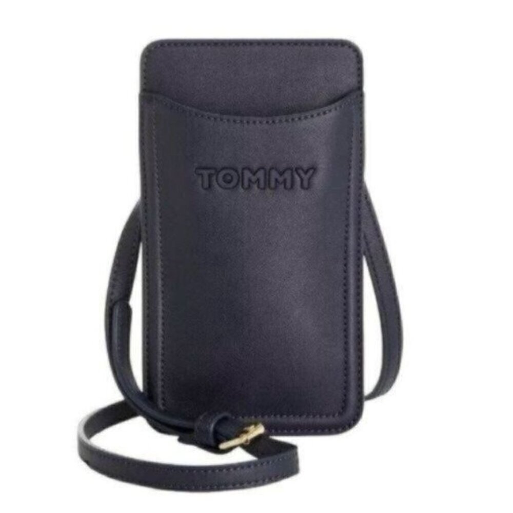 Tommy Hilfiger Elsie Phone Crossbody Bag in Navy Blue New - Picture 12 of 12